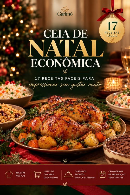 Capa do ebook Ceia de Natal Econômica